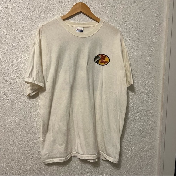Vintage Bass Pro Shop Hanes Heavyweight Graphic Tee XL - Picture 2 of 8